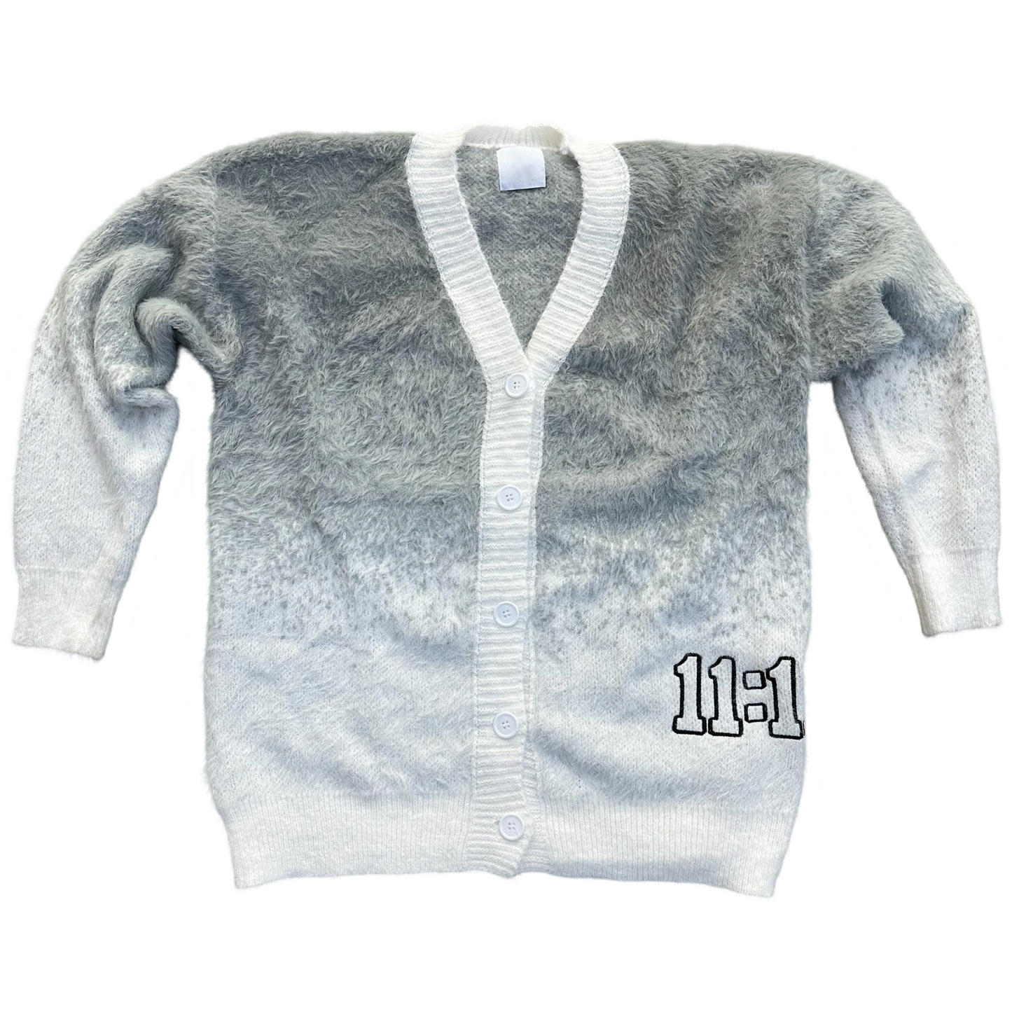 Gradient Mohair Cardigan