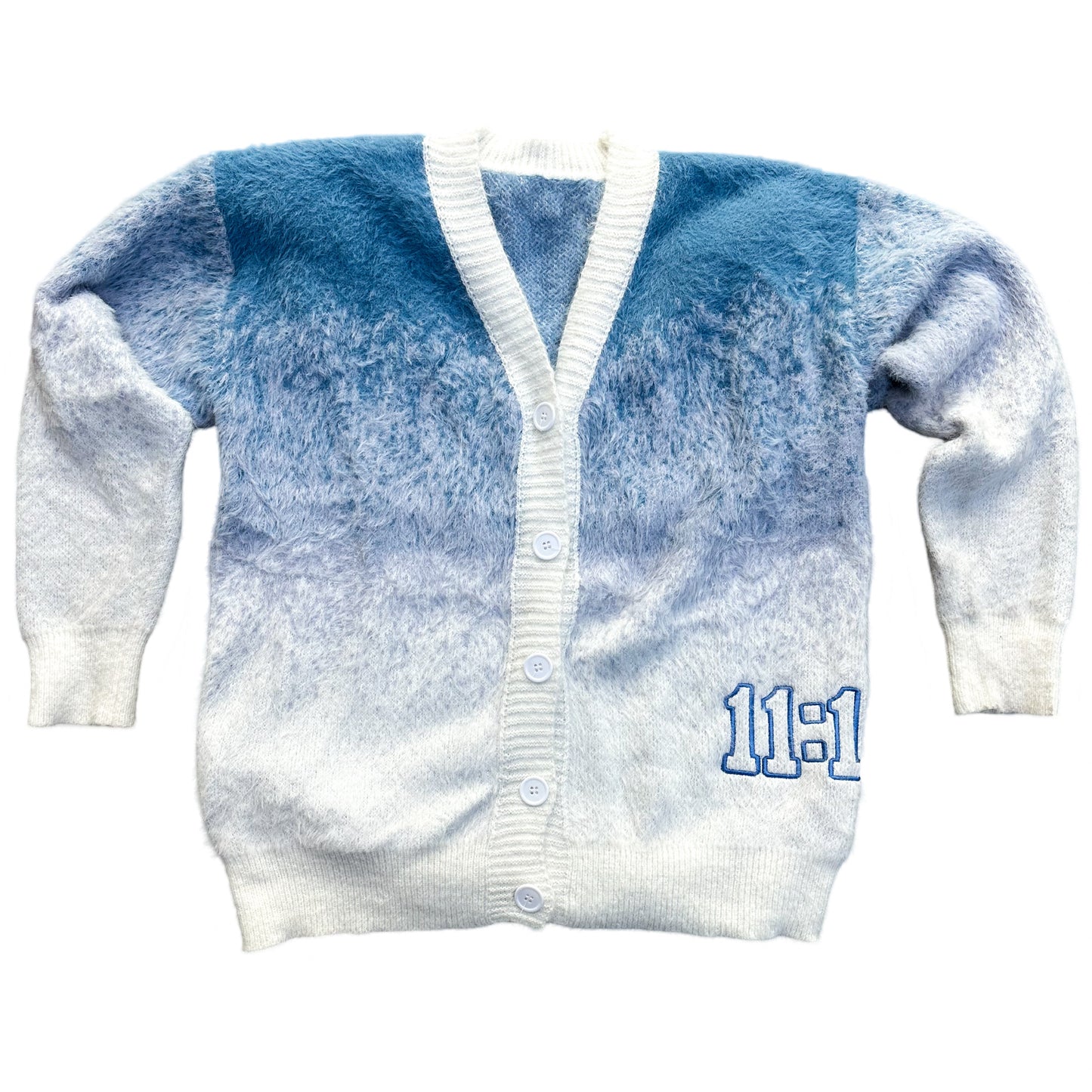 Gradient Mohair Cardigan